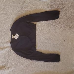 New with tags crewcuts by J.Crew cropped navy cardigan. Size 10